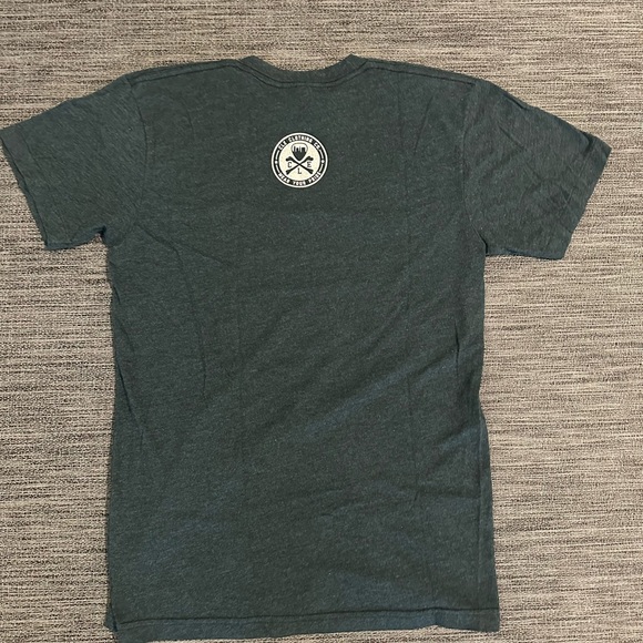 CLE Clothing Co Lake Erie Is Great Shirt SMALL GREEN American Apparel - Picture 3 of 3